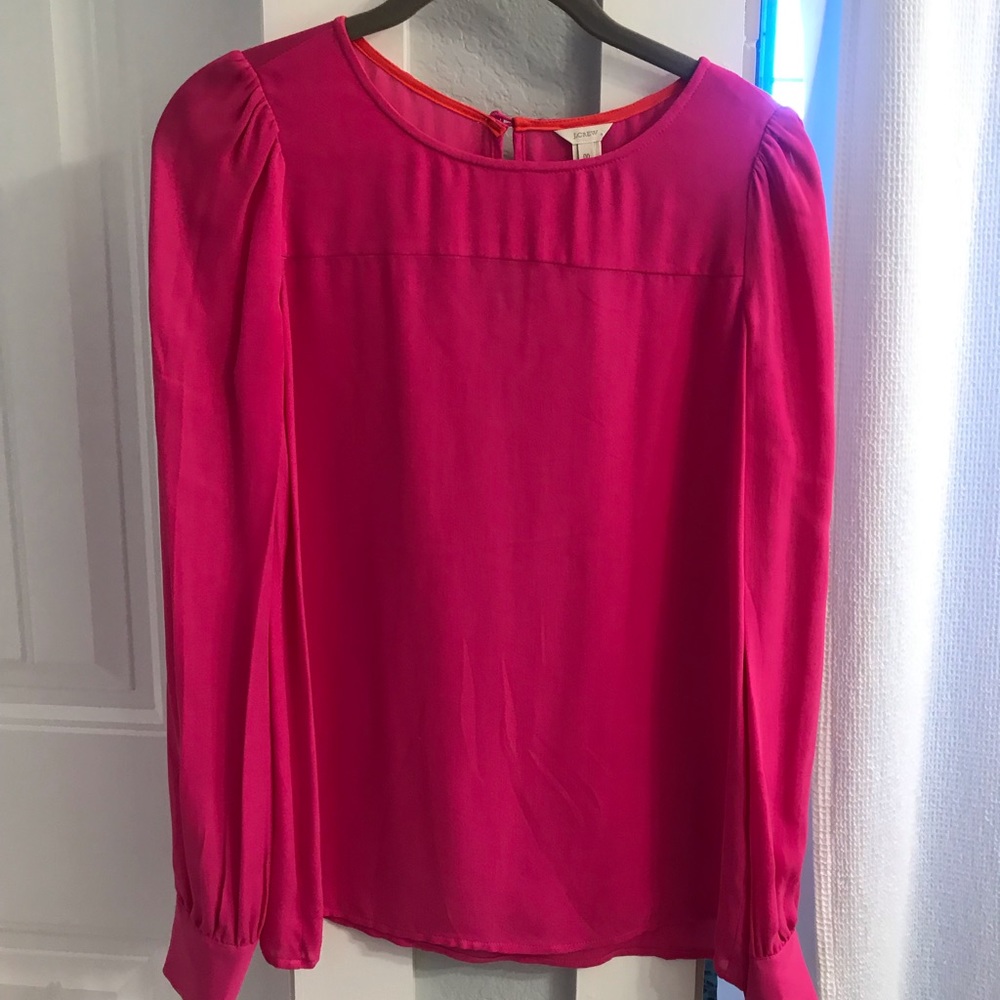 J. Crew silk blouse- 00